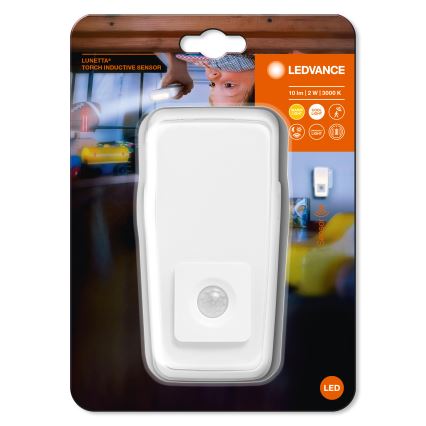 Ledvance - Lumière d'orientation LED avec détecteur LUNETTA LED/2W/230V
