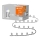 Ledvance - Luminaire décoratif RGB extérieur SMART+ DOT 18xLED/4W/230V IP65 Wi-Fi