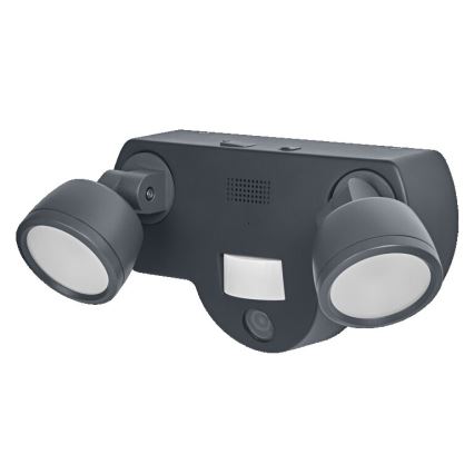 Ledvance - Luminaire à intensité variable LED extérieur avec détecteur et caméra SMART+ 2xLED/8W/230V IP44 Wi-Fi