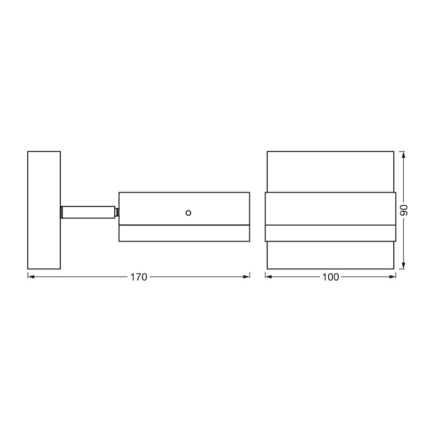 Ledvance - Outdoor-Wandleuchte ENDURA CLASSIC 1xGX53/12W/230V IP44