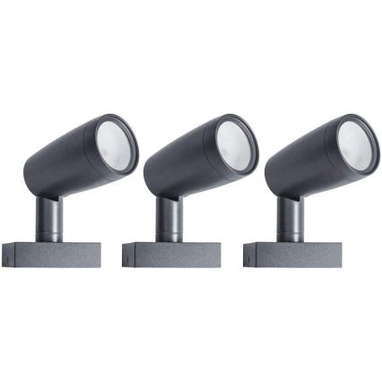 Ledvance - PACK 3x Lampe d'extérieur LED RGBW SMART+ SPOT 3xLED/4,5W/230V IP65 Wi-Fi