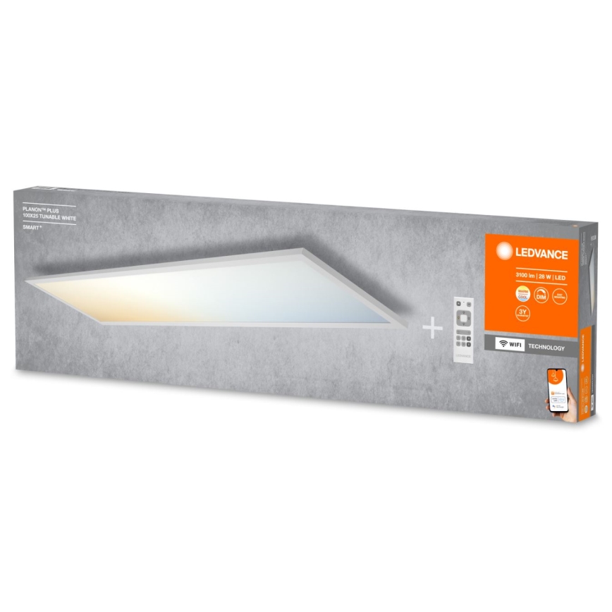 Ledvance - Panneau à intensité variable SMART+ PLANON LED/30W/230V 3000-6500K Wi-Fi + télécommande