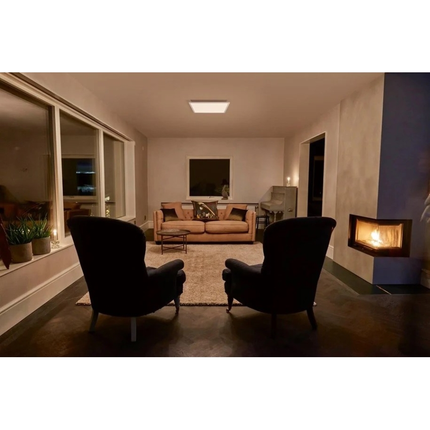 Ledvance - Panneau LED RGBW dimmable SMART+ PLANON LED/40W/230V 3000-6500K 60x60 cm Wi-Fi + télécommande