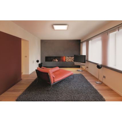 Ledvance - Panneau LED RGBW dimmable SMART+ PLANON LED/40W/230V 3000-6500K 60x60 cm Wi-Fi + télécommande