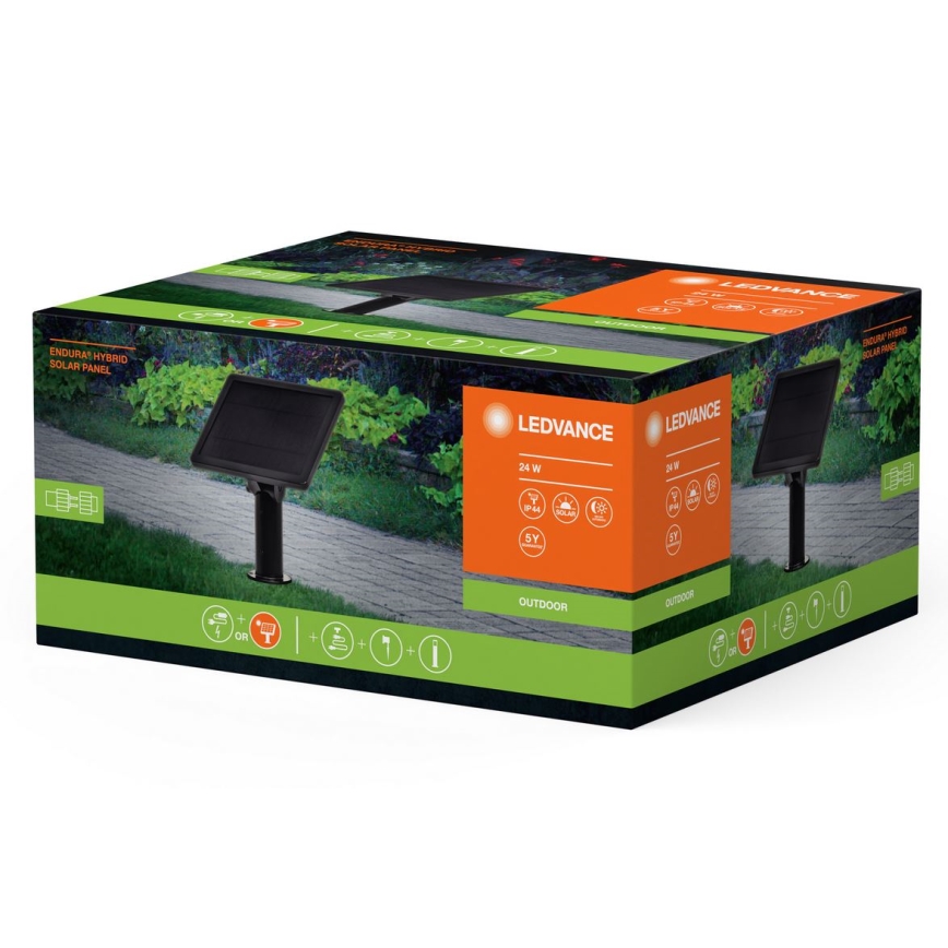 Ledvance - Panneau solaire ENDURA 24W/12V IP67