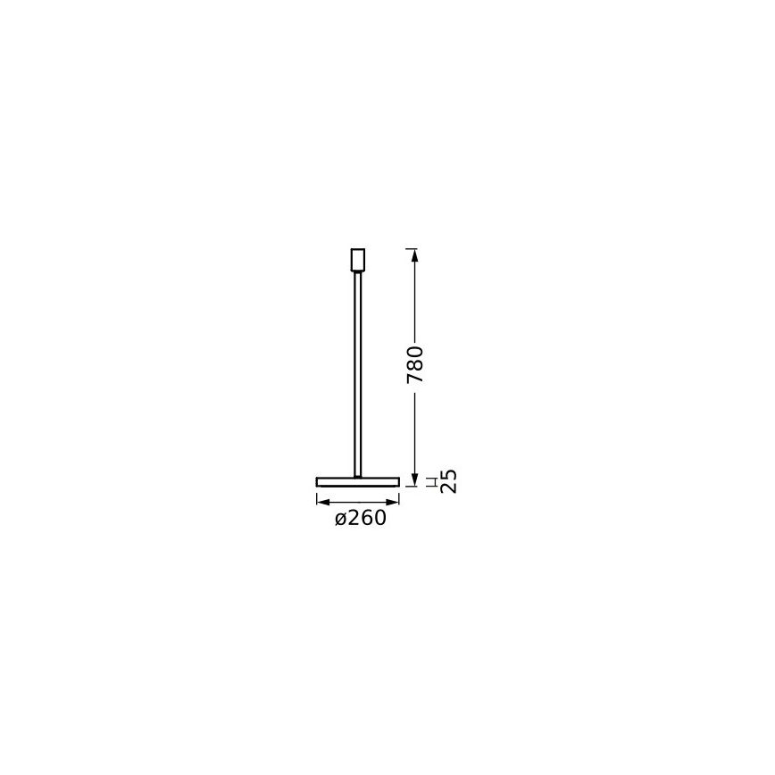Ledvance - Pied de lampe DECOR STICK 1xE27/40W/230V beige