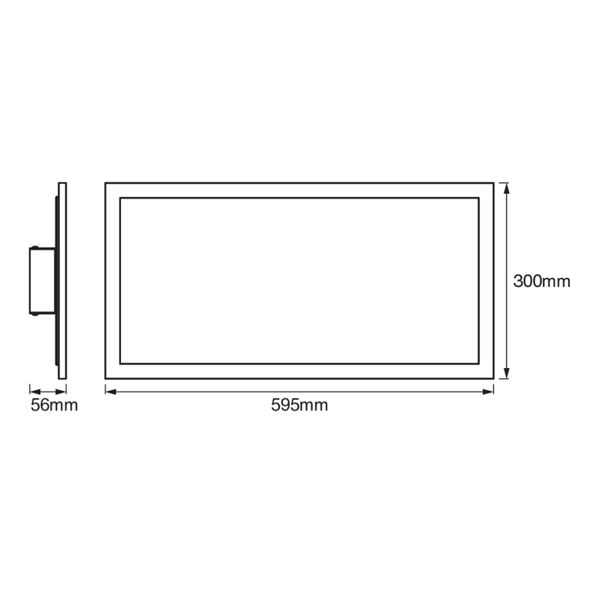 Ledvance - Plafoniera LED dimmerabile SMART+ PLANON LED/22W/230V 30x60 cm Wi-Fi