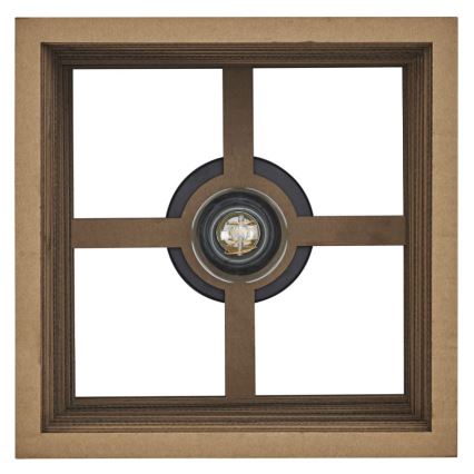 Ledvance - Plafoniera DECOR CARDBOARD 1xE27/15W/230V 25x25 cm
