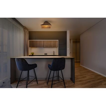 Ledvance - Plafoniera DECOR CARDBOARD 1xE27/15W/230V 40x40 cm