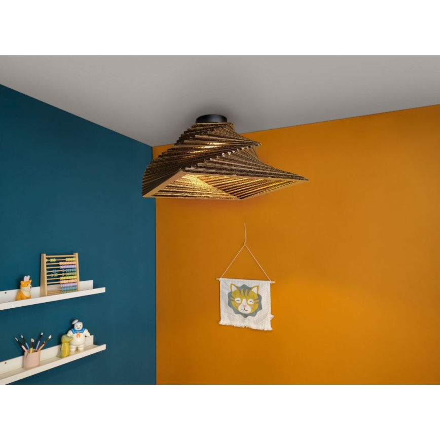 Ledvance - Plafoniera DECOR CARDBOARD 1xE27/15W/230V 40x40 cm