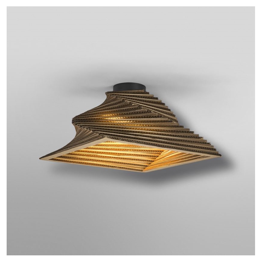 Ledvance - Plafoniera DECOR CARDBOARD 1xE27/15W/230V 40x40 cm