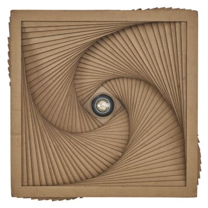 Ledvance - Plafoniera DECOR CARDBOARD 1xE27/15W/230V 40x40 cm