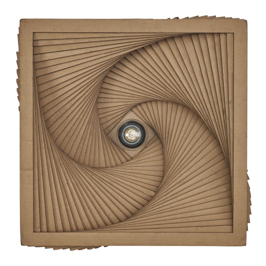 Ledvance - Plafoniera DECOR CARDBOARD 1xE27/15W/230V 40x40 cm