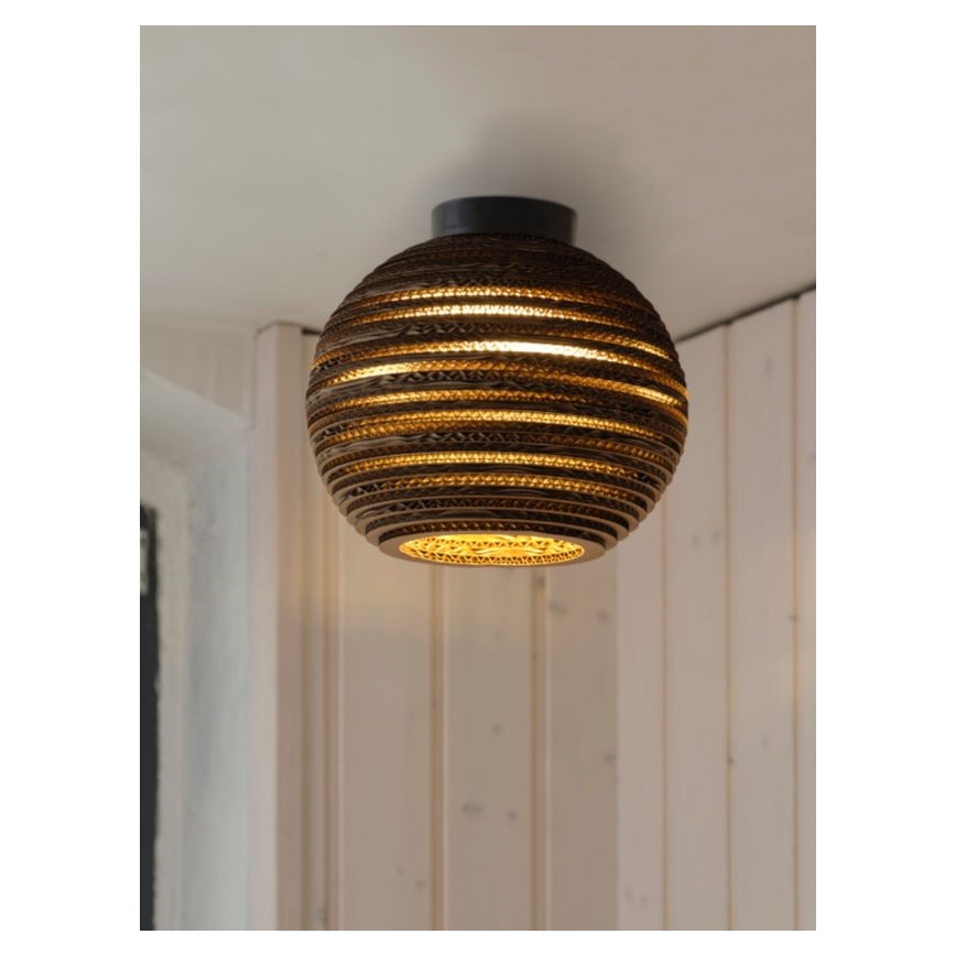 Ledvance - Plafoniera DECOR CARDBOARD 1xE27/15W/230V diametro 26 cm