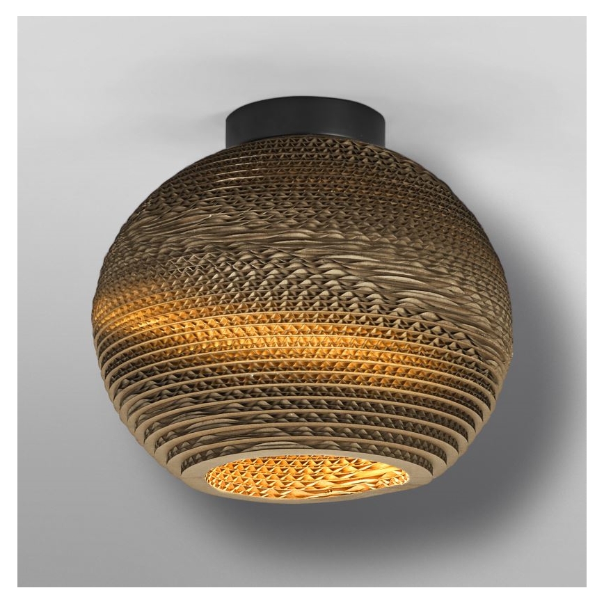 Ledvance - Plafoniera DECOR CARDBOARD 1xE27/15W/230V diametro 26 cm