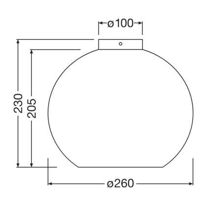 Ledvance - Plafoniera DECOR CARDBOARD 1xE27/15W/230V diametro 26 cm