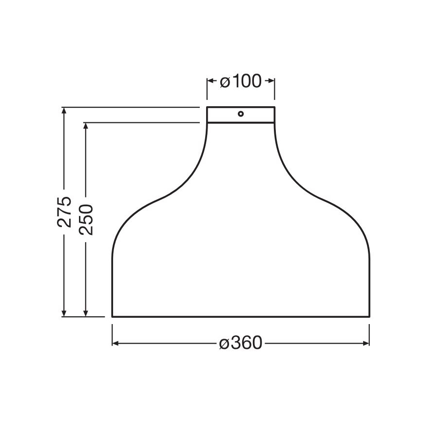 Ledvance - Plafoniera DECOR CARDBOARD 1xE27/15W/230V diametro 36 cm