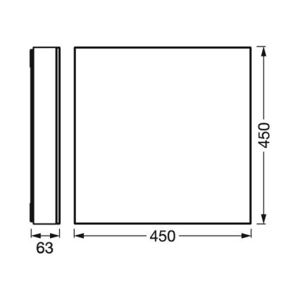 Ledvance -Plafoniera LED dimmerabile SMART+ FRAMELESS LED/24,5W/230V 3000-6500K Wi-Fi