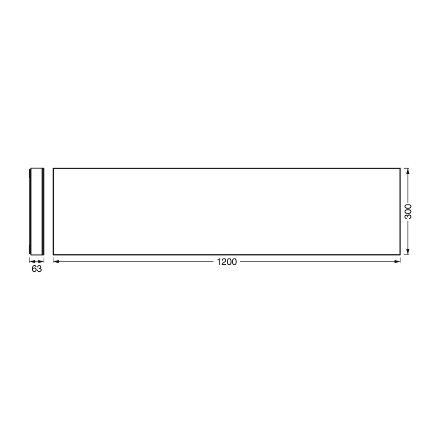 Ledvance - Plafoniera LED dimmerabile SMART+ FRAMELESS LED/38W/230V 3000-6500K Wi-Fi
