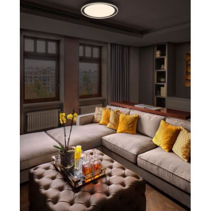 Ledvance - Plafoniera LED ORBIS PEDERSON LED/36W/230V diametro 55 cm nero