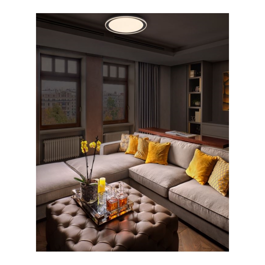 Ledvance - Plafoniera LED ORBIS PEDERSON LED/36W/230V diametro 55 cm nero