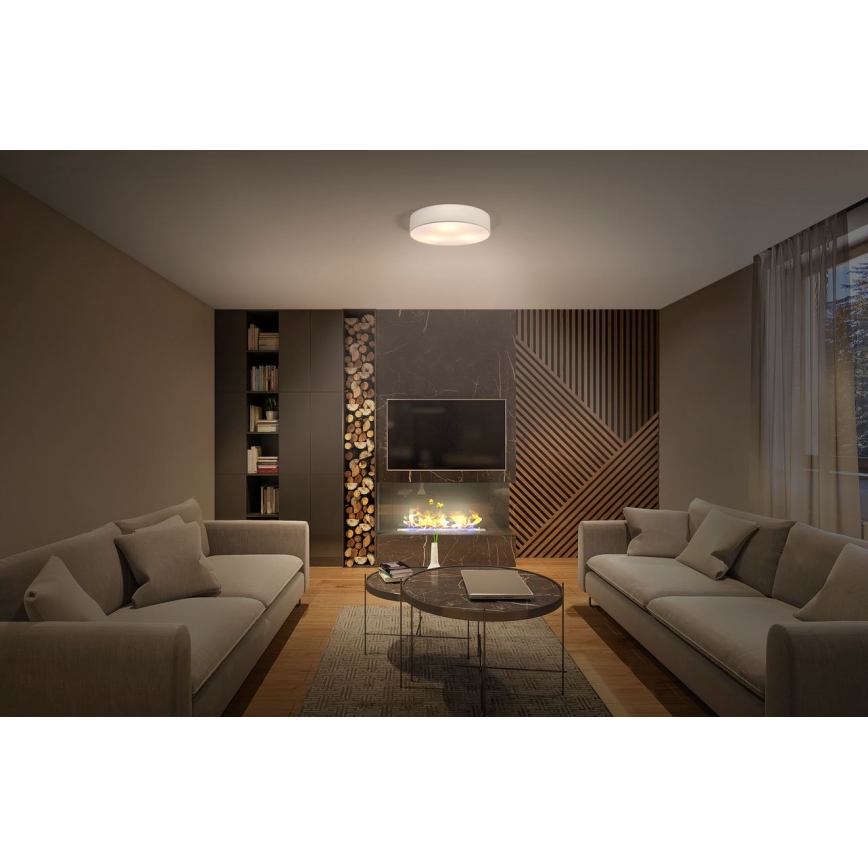 Ledvance - Plafoniera ORBIS PARIGI 3xE27/25W/230V color crema