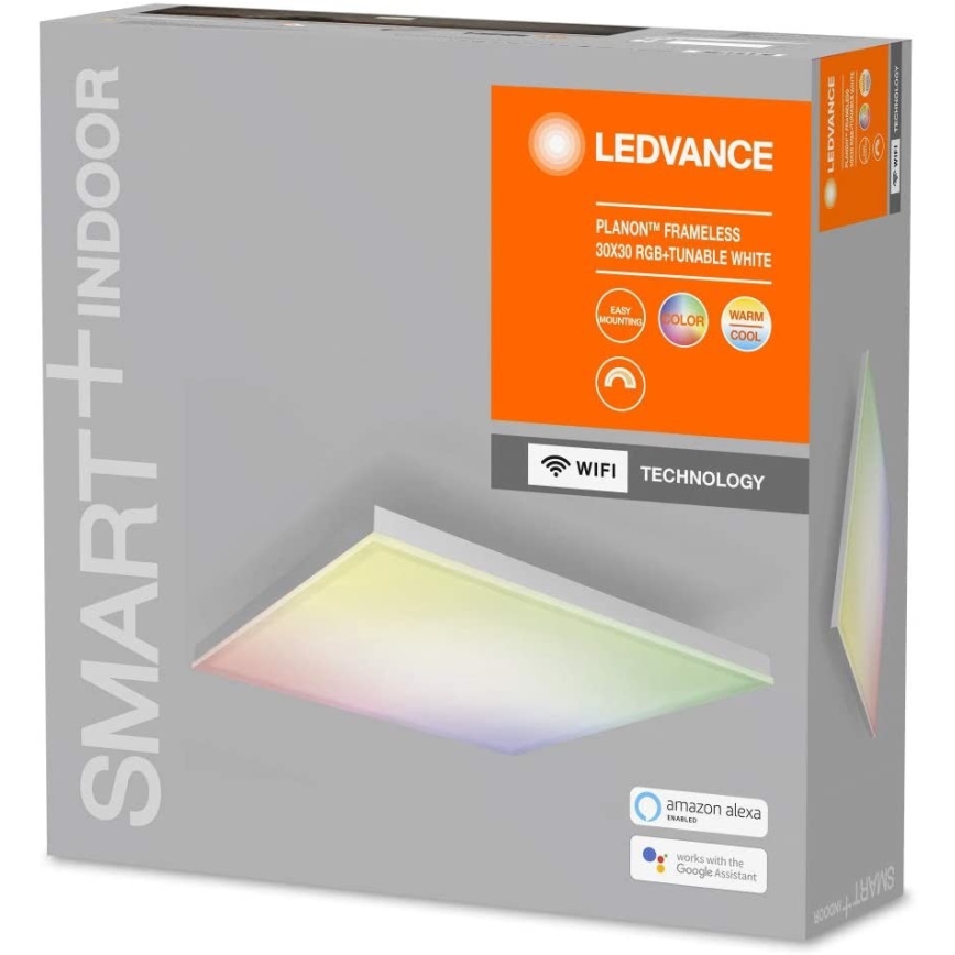 Ledvance - Plafonnier à intensité variable LED RGB SMART+ FRAMELESS LED/20W/230V 3000K-6500K Wi-Fi