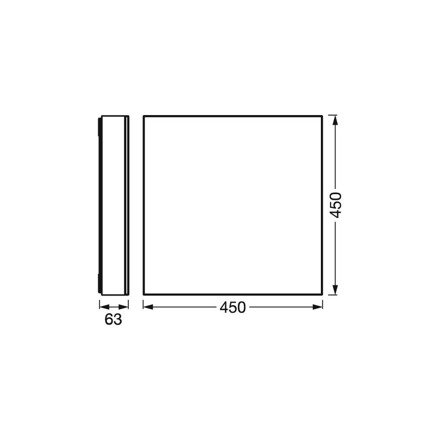 Ledvance -Plafonnier à intensité variable LED SMART+ FRAMELESS LED/24,5W/230V 3000-6500K Wi-Fi