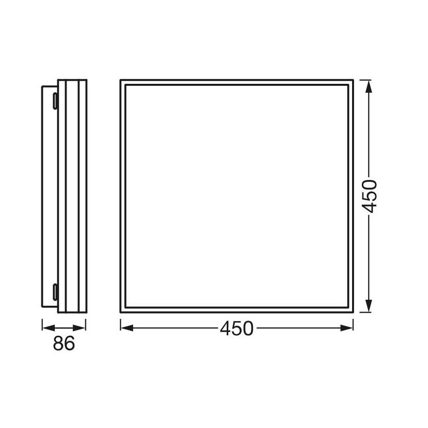 Ledvance - Plafonnier à intensité variable SMART+ MAGNET LED/42W/230V 3000-6500K Wi-Fi