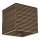 Ledvance - Plafonnier DECOR CARDBOARD 1xE27/15W/230V 25x25 cm