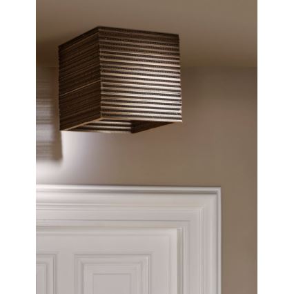 Ledvance - Plafonnier DECOR CARDBOARD 1xE27/15W/230V 25x25 cm