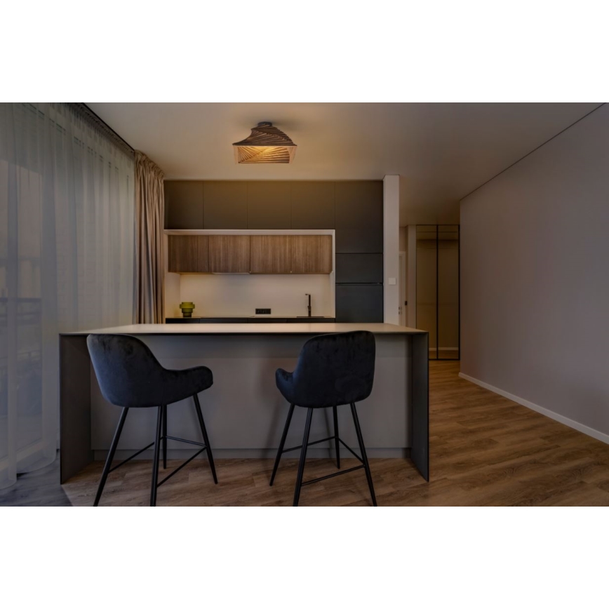 Ledvance - Plafonnier DECOR CARDBOARD 1xE27/15W/230V 40x40 cm