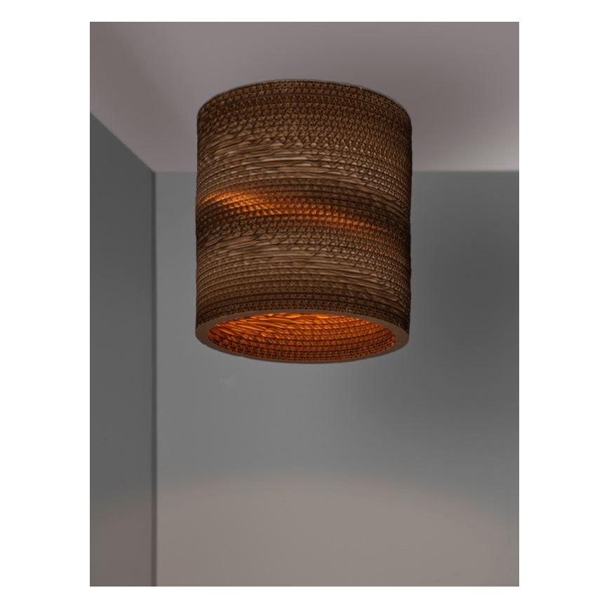 Ledvance - Plafonnier DECOR CARDBOARD 1xE27/15W/230V d. 25 cm