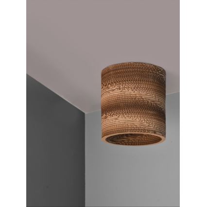 Ledvance - Plafonnier DECOR CARDBOARD 1xE27/15W/230V d. 25 cm
