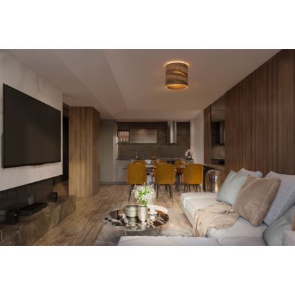 Ledvance - Plafonnier DECOR CARDBOARD 1xE27/15W/230V d. 25 cm