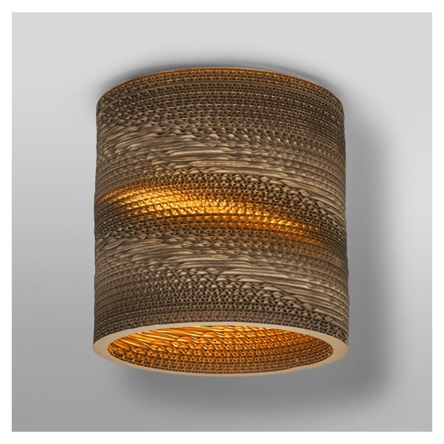 Ledvance - Plafonnier DECOR CARDBOARD 1xE27/15W/230V d. 25 cm