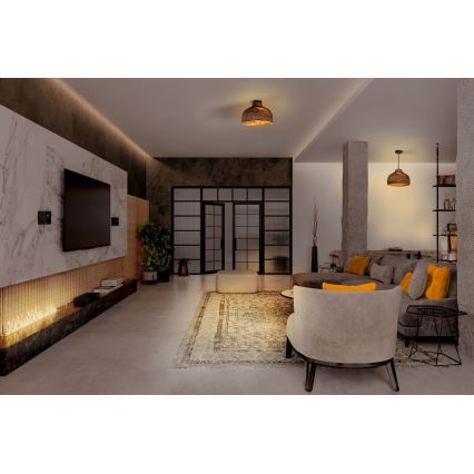 Ledvance - Plafonnier DECOR CARDBOARD 1xE27/15W/230V d. 36 cm