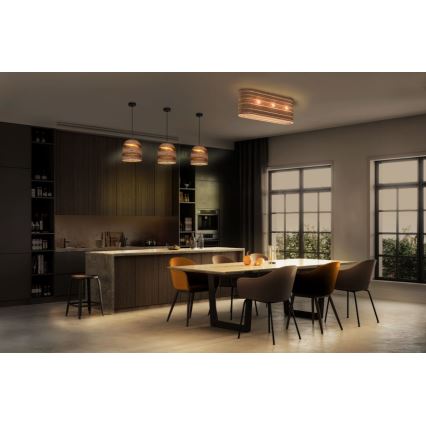 Ledvance - Plafonnier DECOR CARDBOARD 3xE27/15W/230V