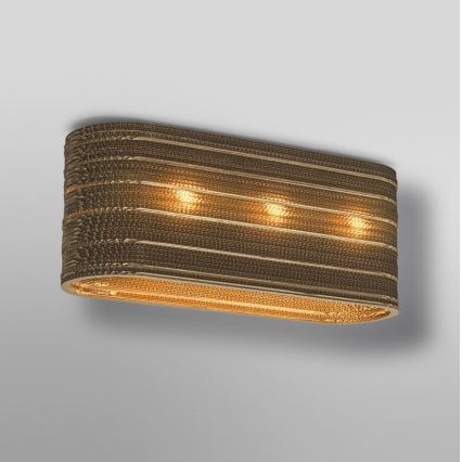 Ledvance - Plafonnier DECOR CARDBOARD 3xE27/15W/230V