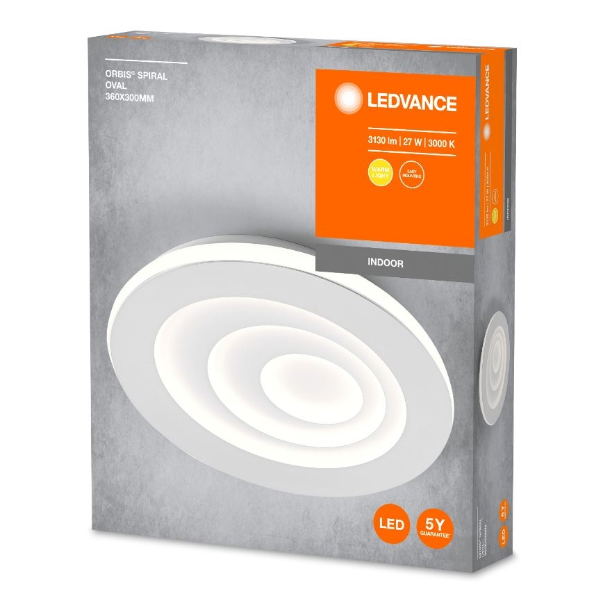 Ledvance - Plafonnier ORBIS SPIRAL LED/27W/230V