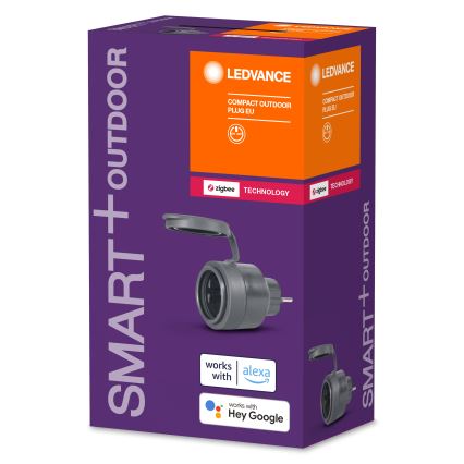 Ledvance - Presa smart da esterno SMART+ PLUG 3680W IP44