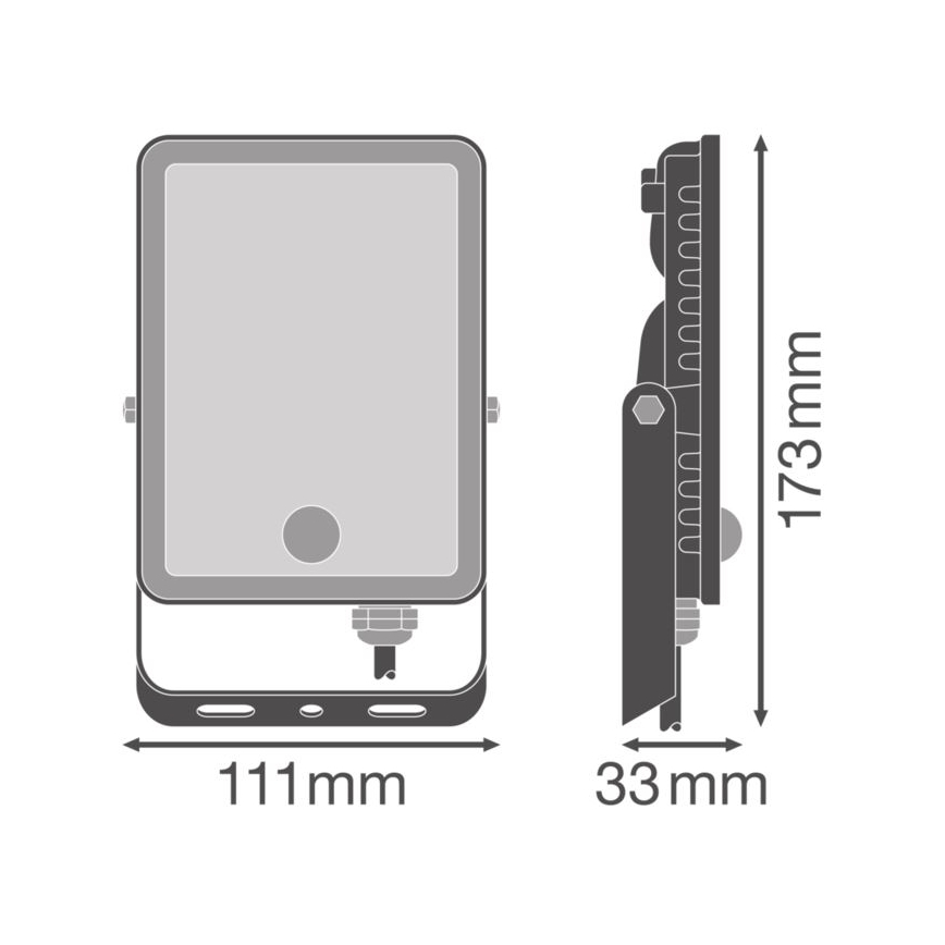Ledvance - Proiettore da esterno a LED con sensore FLOODLIGHT LED/20W/230V IP65