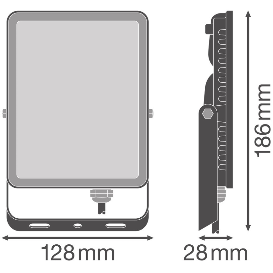 Ledvance - Proiettore LED da parete per esterni FLOODLIGHT LED/30W/230V 4000K IP65