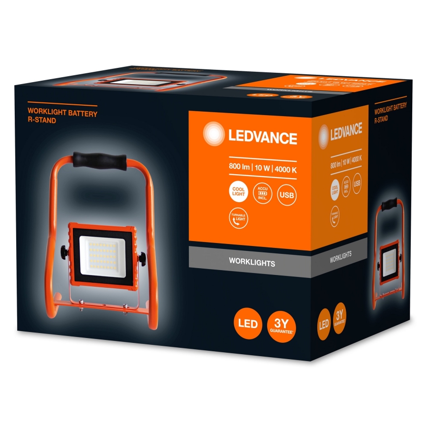 Ledvance - Proiettore LED R-STAND LED/10W/5V IP44