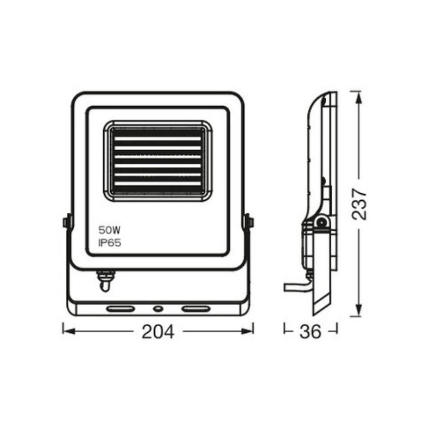 Ledvance - Proiettore da esterno LED RGBW dimmerabile SMART+ FLOODLIGHT LED/50W/230V IP65 Wi-Fi