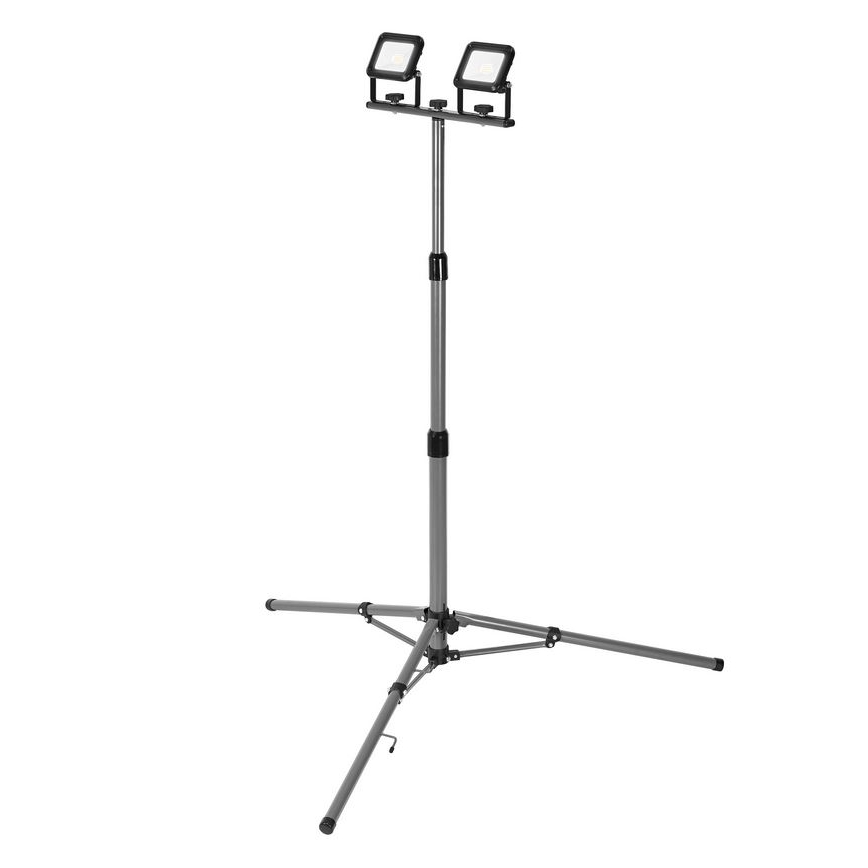 Ledvance - Projecteur LED extérieur avec support WORKLIGHT TRIPOD 2xLED/10W/230V 6500K IP65