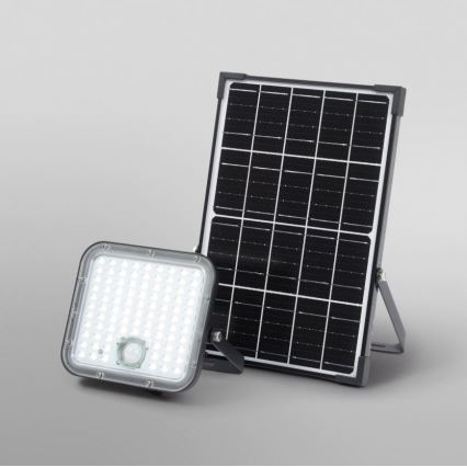 Ledvance - Projecteur solaire à intensité variable avec détecteur FLOOD SPLIT LED/30W/6,4V IP65 + télécommande