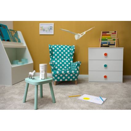 Ledvance - Purificateur d'air portable avec filtre HEPA PURIFIER UVC/4,5W/5V USB