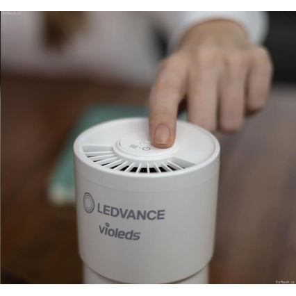 Ledvance - Purificatore d'aria portatile con filtro HEPA PURIFIER UVC/4,5W/5V USB