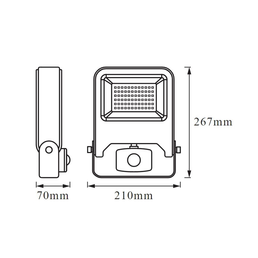Ledvance - Riflettore LED con sensore ENDURA LED/50W/230V IP44